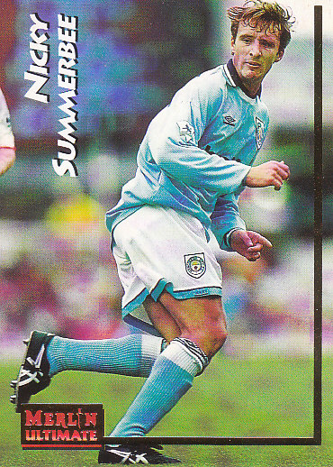 Nicky Summerbee Manchester City 1995/96 Merlin Ultimate #110